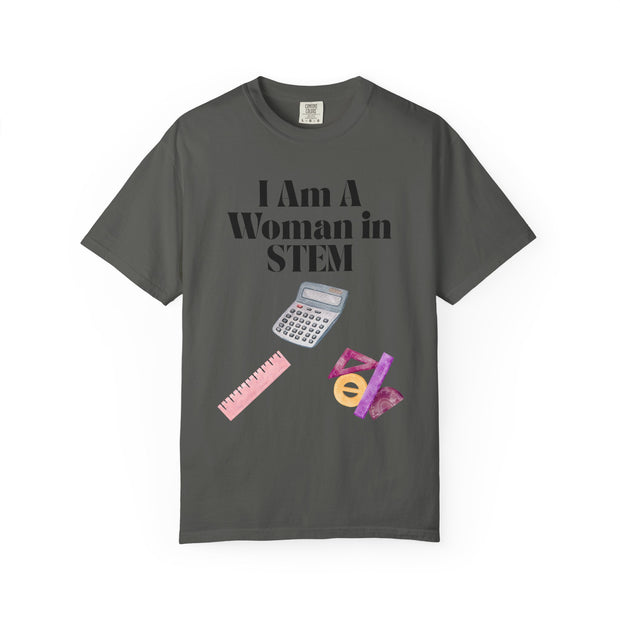'I Am A Woman STEM' Mathematics Unisex T-Shirt