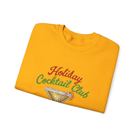 Holiday Cocktail Club Sweatshirt | Lets Get Jolly Christmas Sweatshirt