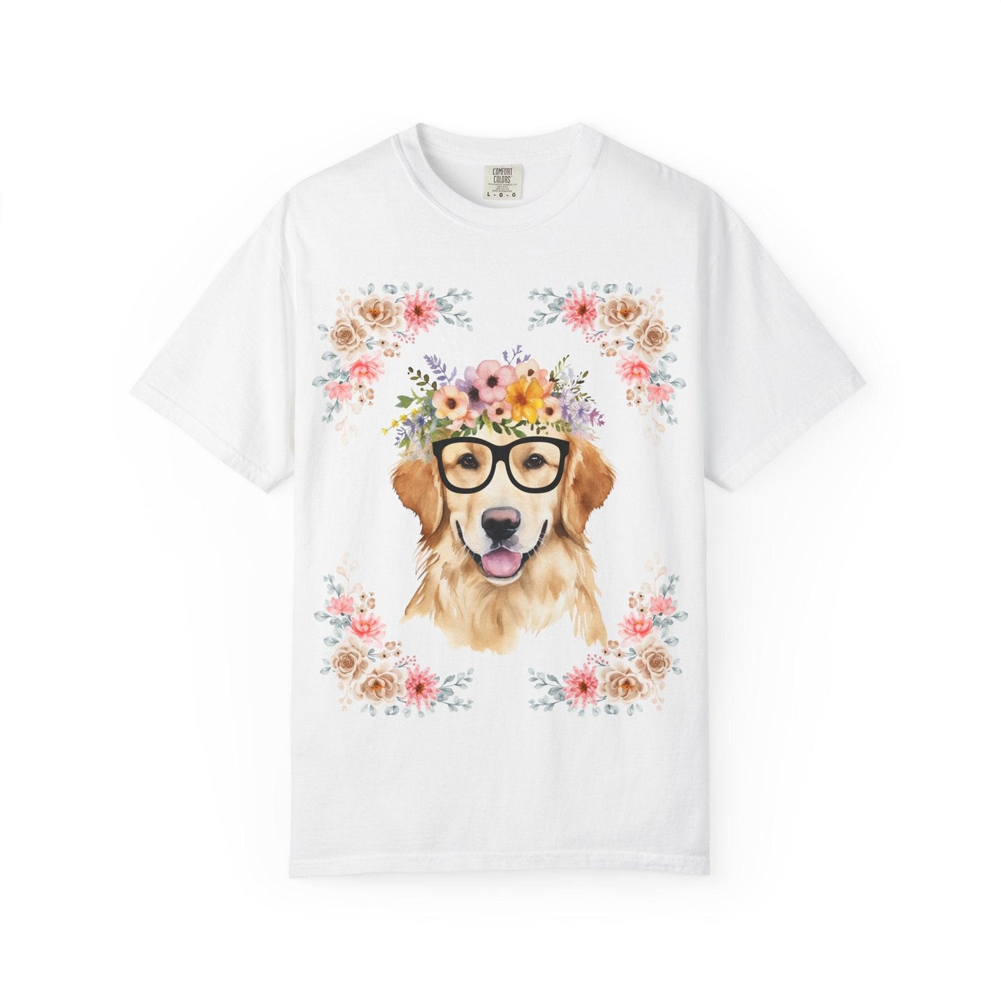 Geeky Goddess Golden Retriever Unisex T-Shirt