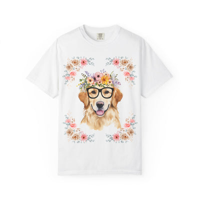 Geeky Goddess Golden Retriever Unisex T-Shirt