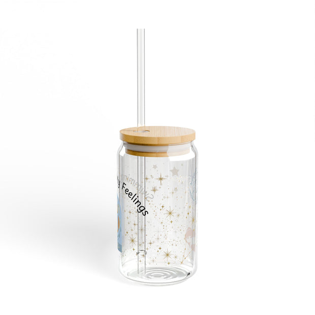 Pisces 'Swimming In My Feelings' Sipper Glass