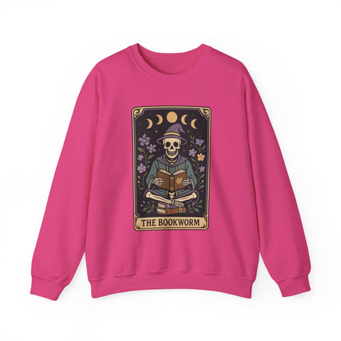 Bookworm Skeleton Crewneck Sweatshirt