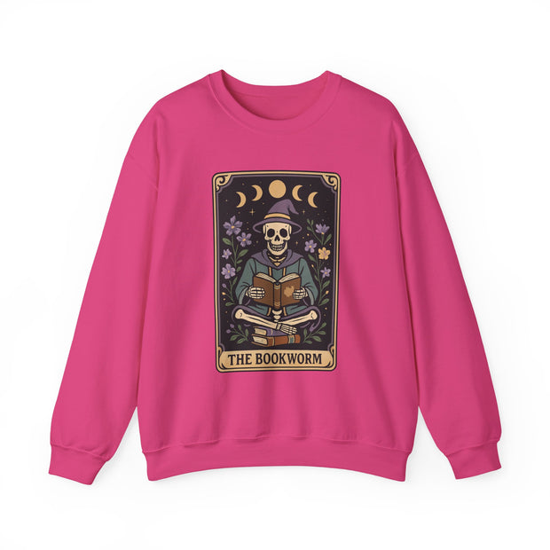 Bookworm Skeleton Crewneck Sweatshirt