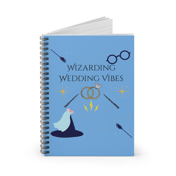 'Wizarding Wedding Vibes' Spiral Notebook