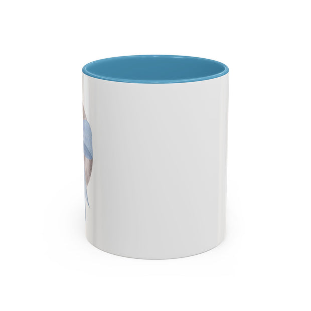 Moon Wrapped In A Bow Accent Coffee Mug