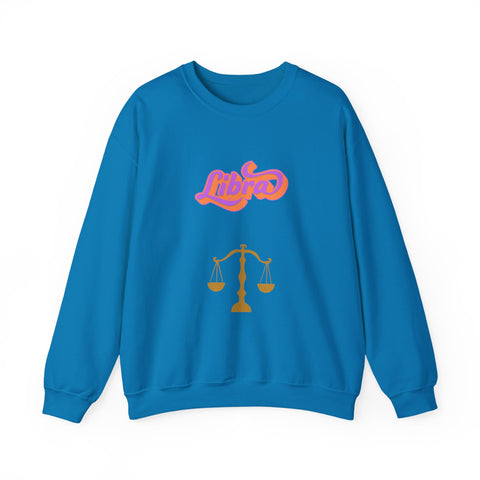 'Libra' Zodiac Unisex Crewneck Sweatshirt