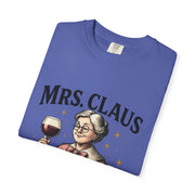 Mrs. Claus Wine Club T-Shirt, Fun Christmas Tee, Holiday Humor Shirt, Unique Gift for Wine Lovers, Mrs Claus Wine Lover Apparel