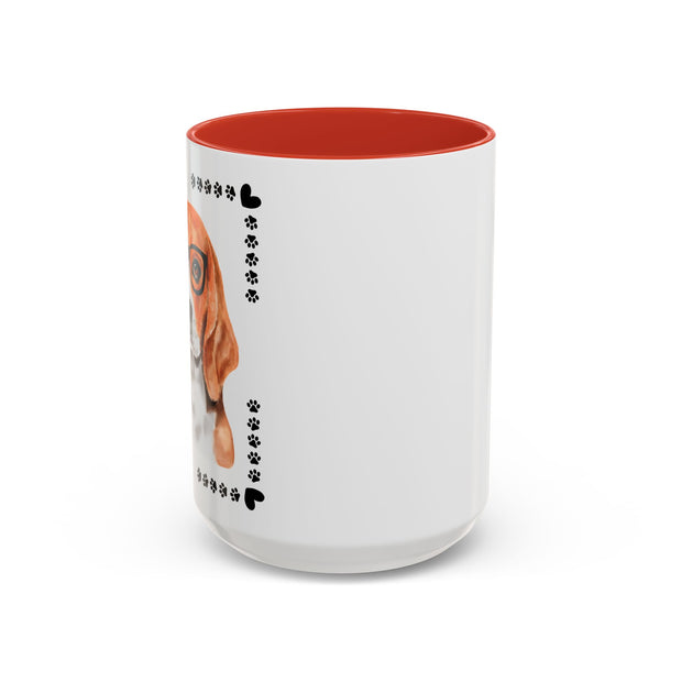 Geeky Good Beagle Accent Coffee Mug