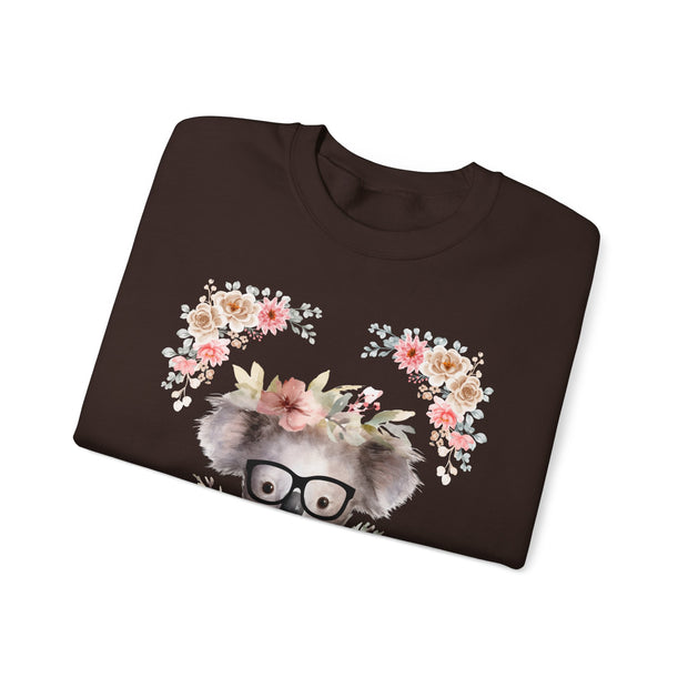 Geeky Goddess Koala Unisex Crewneck Sweatshirt