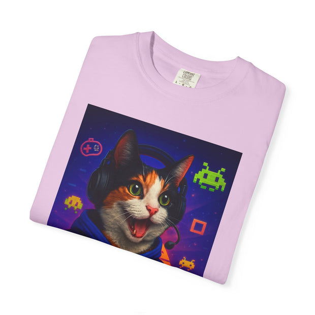 Game On Tricolored Cat Unisex T-shirt