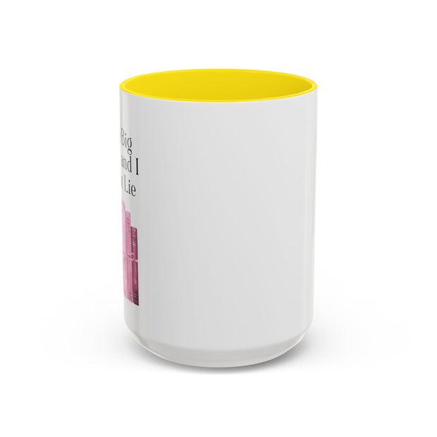'I Like Big Books and I Cannot Lie' Accent Coffee Mug