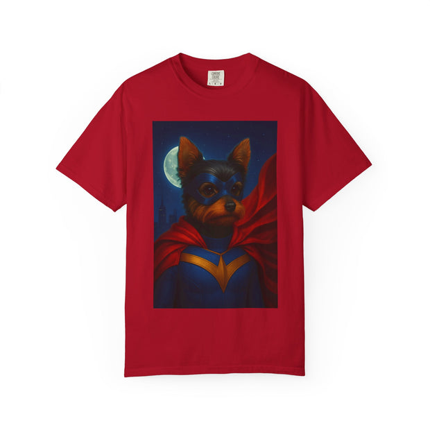 Superhero Yorkie T-shirt