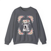 Geeky Goddess Dalmatian Unisex Crewneck Sweatshirt