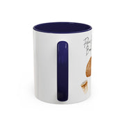 'Feline Good With A Book & Brew' Accent Coffee Mug
