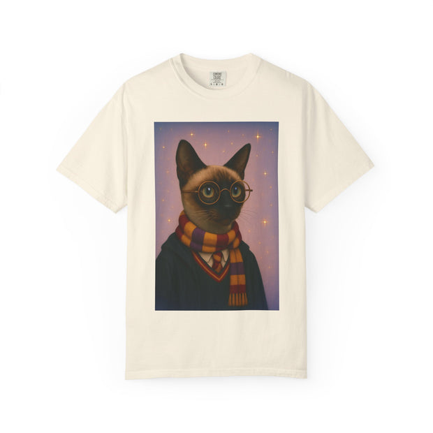 Pawgwarts Siamese Cat Unisex T-Shirt