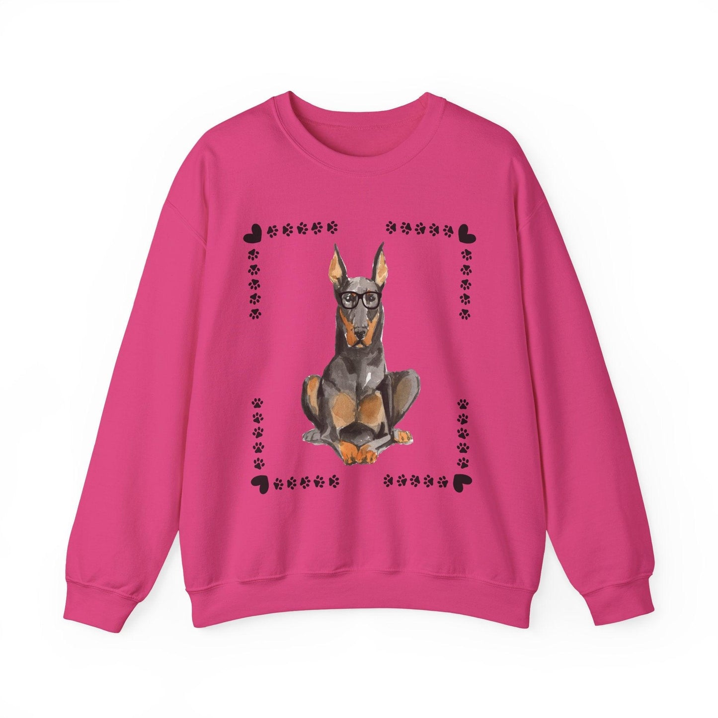 Geeky Good Doberman Unisex Crewneck Sweatshirt