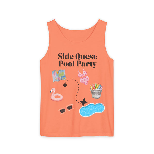 'Side Quest: Pool Party' Unisex Tank Top