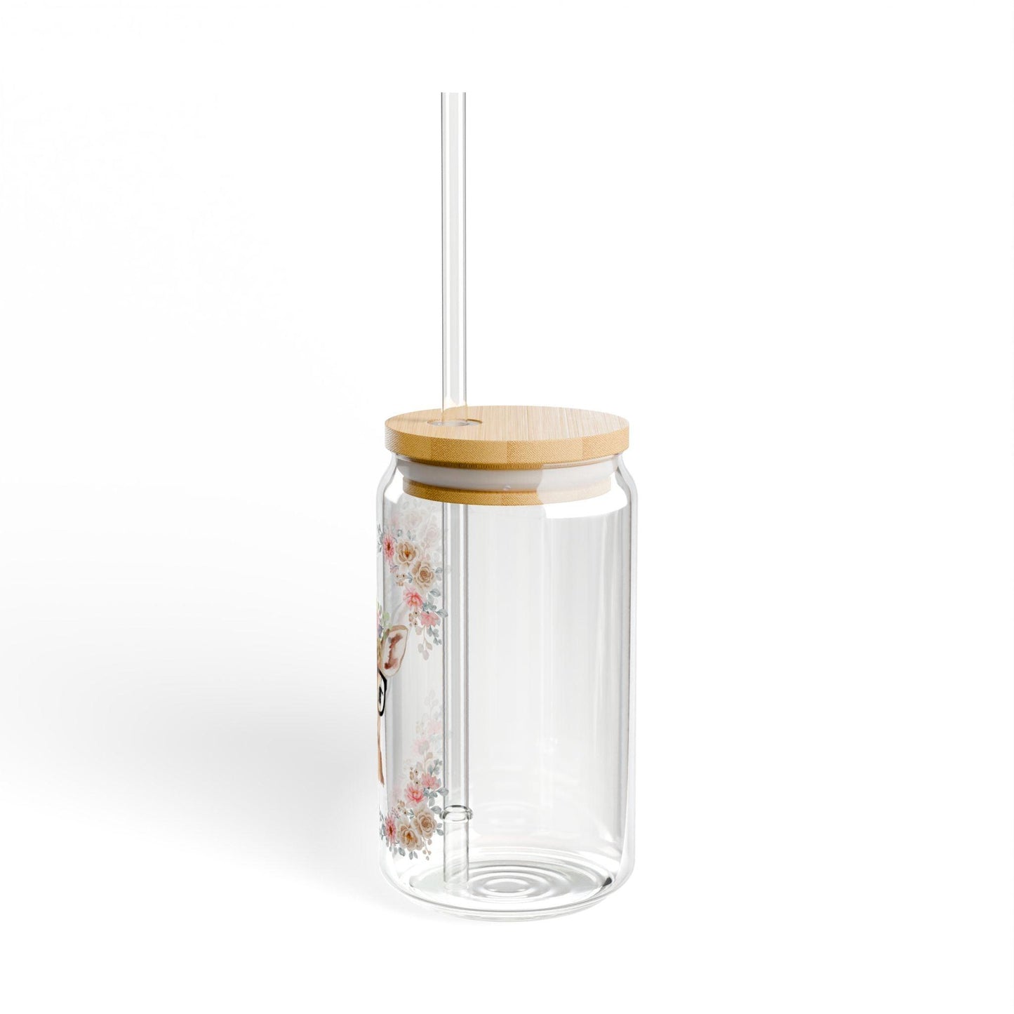 Geeky Goddess Deer Sipper Glass