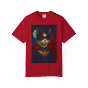 Superhero Tri-Colored Cat Unisex T-shirt