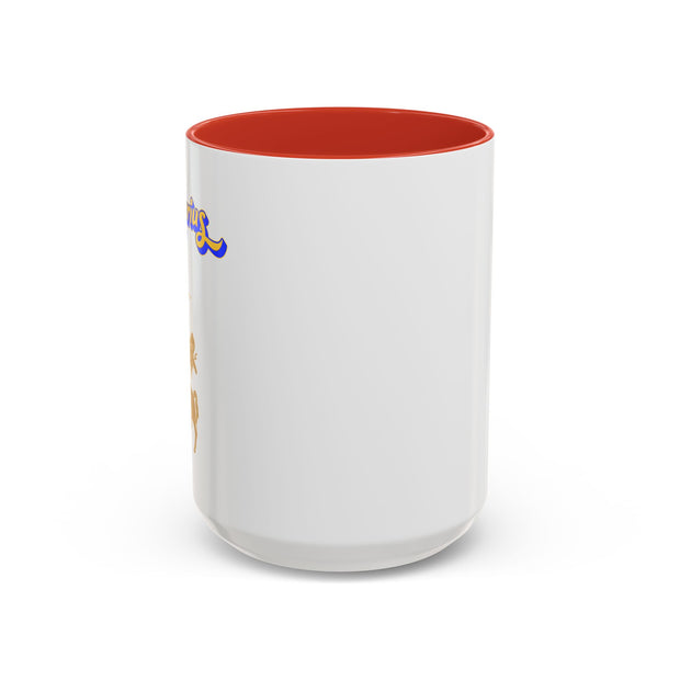 'Sagittarius' Zodiac Accent Coffee Mug