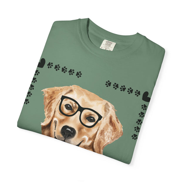 Geeky Good Golden Retriever Unisex T-Shirt