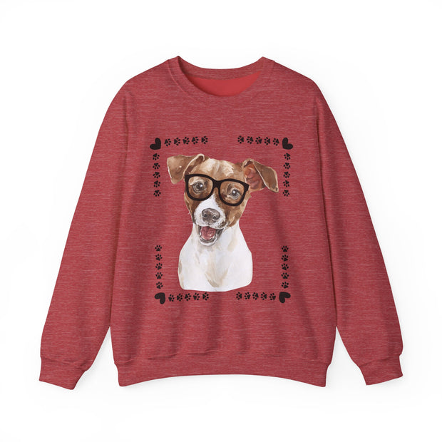 Geeky Good Jack Russell Unisex Crewneck Sweatshirt