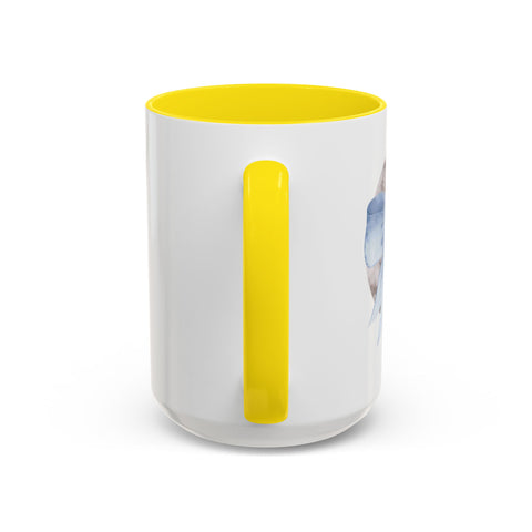 Moon Wrapped In A Bow Accent Coffee Mug