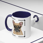 Geeky Good Pug Accent Coffee Mug