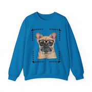 Geeky Good French Bulldog Unisex Sweatshirt