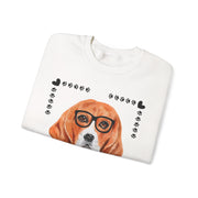 Geeky Good Beagle Unisex Crewneck Sweatshirt