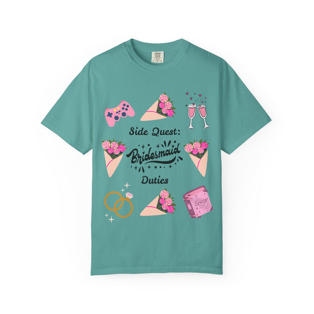 'Side Quest: Bridesmaid Duties' Unisex T-Shirt