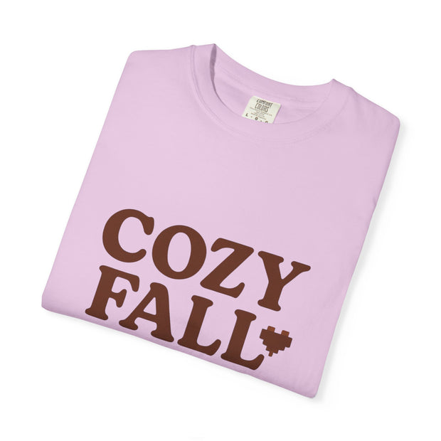 Cozy Fall Vibes T-shirt, Autumn Style Tee, Unisex Shirt for Casual Wear, Thanksgiving Apparel, Comfortable Everyday Outfits