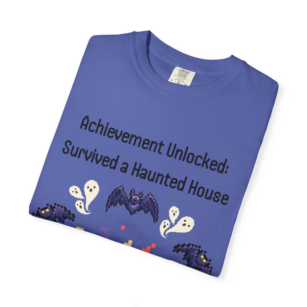 'Achievement Unlocked Haunted House' Unisex T-Shirt