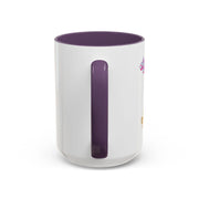 'Aquarius' Zodiac Accent Coffee Mug