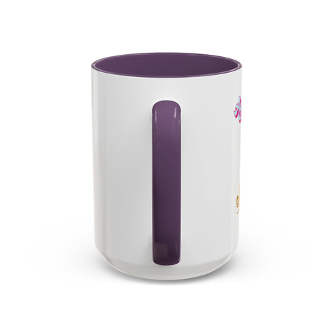 'Aquarius' Zodiac Accent Coffee Mug