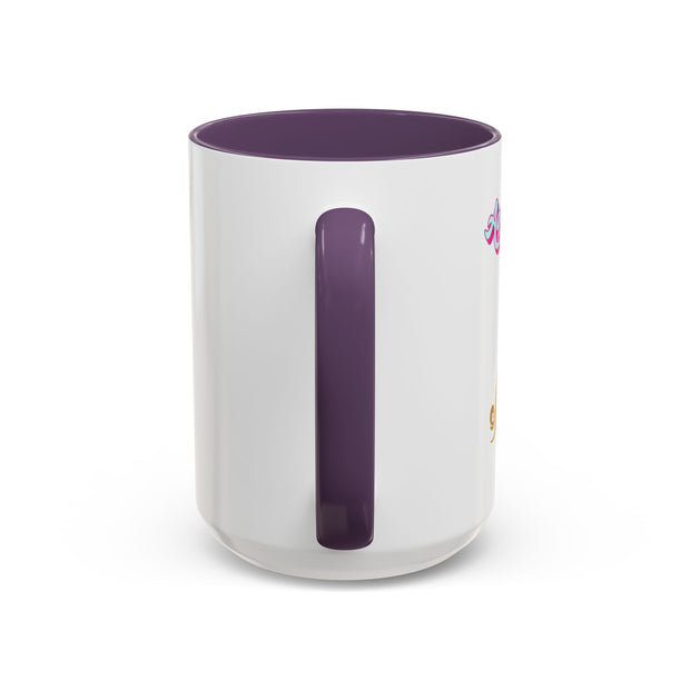 'Aquarius' Zodiac Accent Coffee Mug