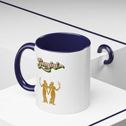 'Gemini' Zodiac Accent Coffee Mug