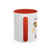 'Side Quest Queen' Accent Coffee Mug