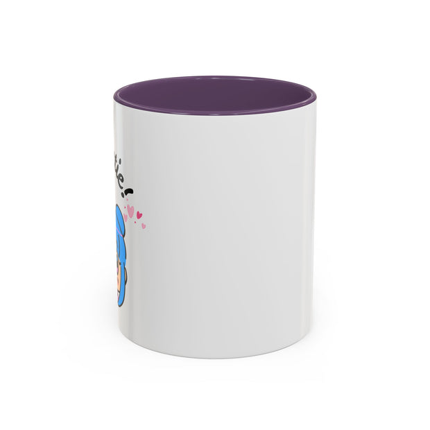 'Hi Cutie' Accent Coffee Mug