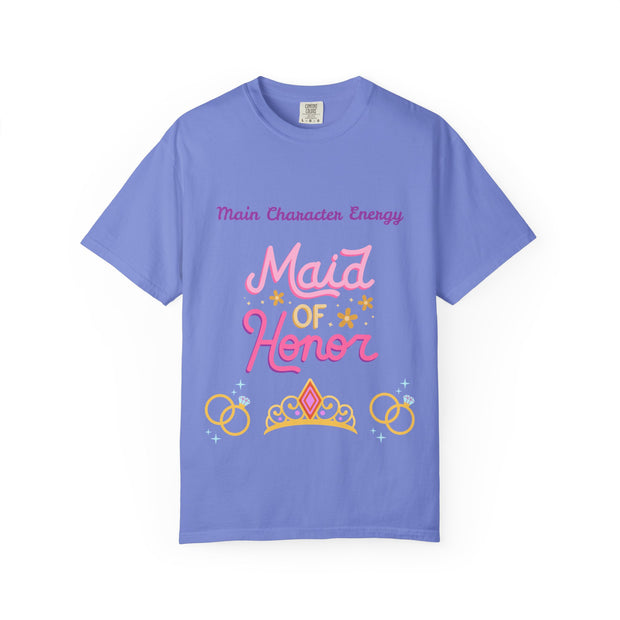 'Main Character Energy: Maid of Honor' Unisex T-Shirt