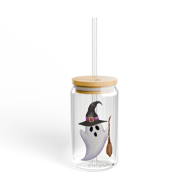 Holy Ghost Witch Sipper Glass
