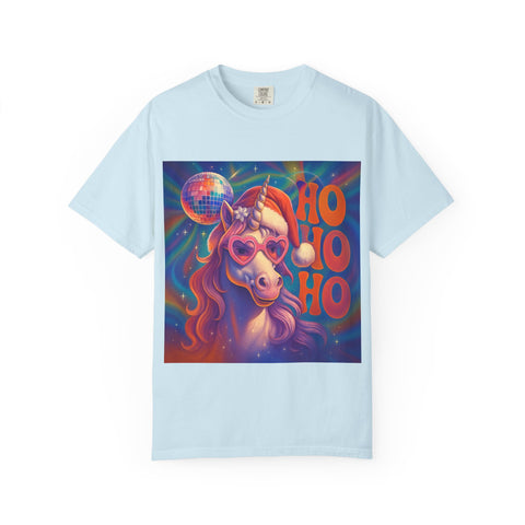 'Ho Ho Ho' Santa Unicorn Unisex T-shirt