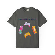'Energy Drink Activated' Gamer Unisex T-Shirt