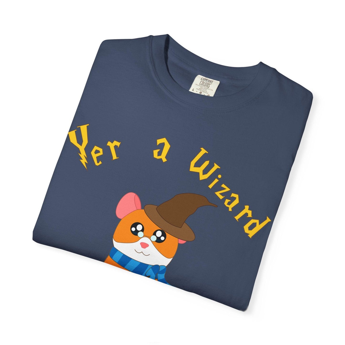 Hammy the Wizard Hamster T-Shirt | Cute Wizard Hamster Illustration