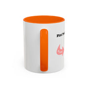 'Plot Twist Energy' Accent Coffee Mug