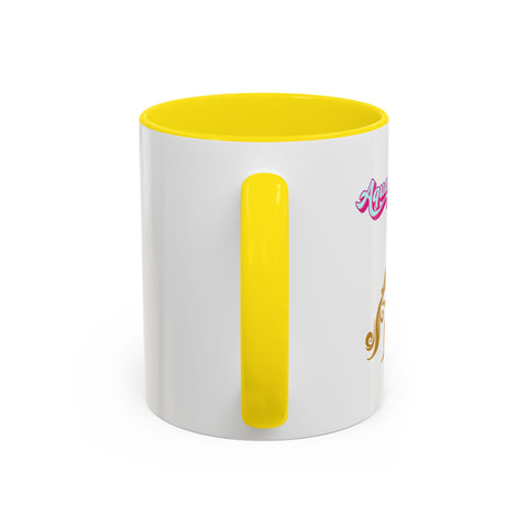 'Aquarius' Zodiac Accent Coffee Mug