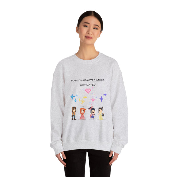 'Main Character Mode Activated' Unisex Crewneck Sweatshirt