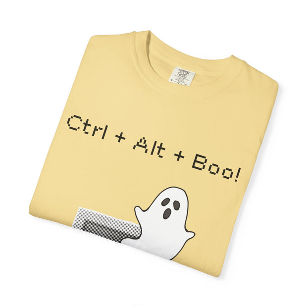 'Ctrl + Alt + Boo!' Unisex T-shirt