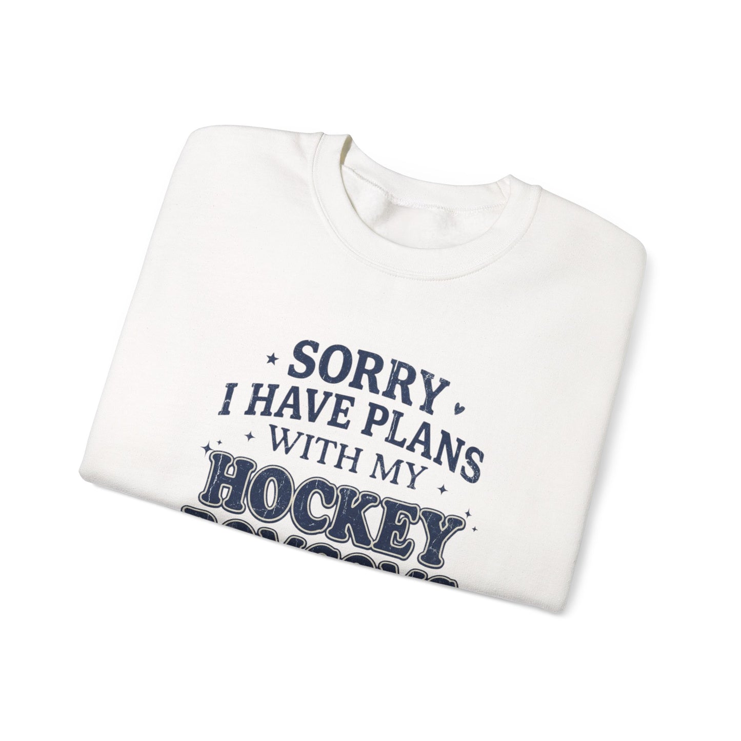 Sorry I Have Plans With My Hockey Romcoms Shirt, Hockey Romance Booktok Sweatshirt, Sports Romance Reader Tee