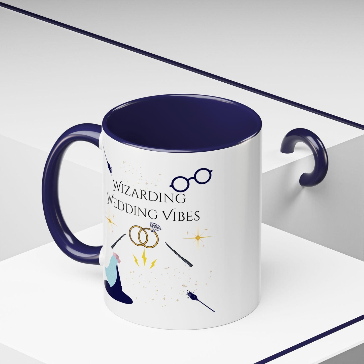 'Wizarding Wedding Vibes' Accent Coffee Mug